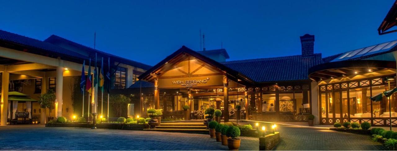 Flat No Hotel Wish Serrano Resort Gramado Exteriér fotografie